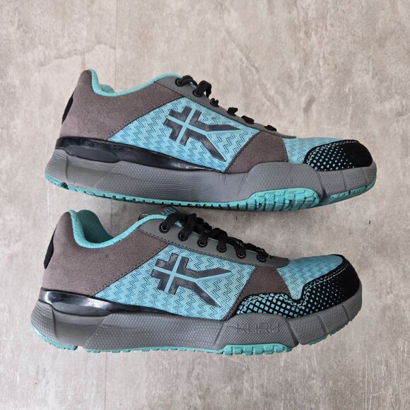 Kuru Quantum Athletic Sneaker Womens Sz 8 Blue Gray Low Top Sporty Running Shoes - Picture 5 of 11